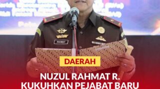 Kepala Kejaksaan Tinggi Sulawesi Tengah, Nuzul Rahmat R., S.H., M.H