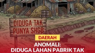 Ilustrasi pabrik diduga tak punya SHGB