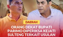 Lukman Gafar dan Bupati Parigi Moutong, Erwin Burase