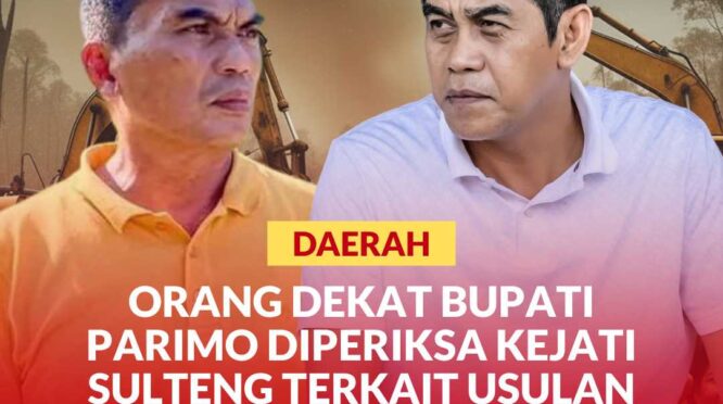 Lukman Gafar dan Bupati Parigi Moutong, Erwin Burase