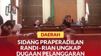 Sidang Praperadilan Randi–Rian di Pengadilan Negeri Makassar