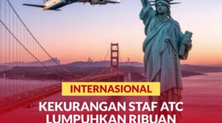 Penerbangan di Amerika Serikat Shutdown akibat kekurangan anggaran