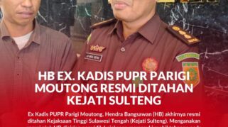 Kasi Penkum Kejati Sulteng, Laode Abd Sofian,SH.,MH