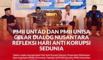 Suasana Dialog interaktif Hakordia 2025 yang di gagas PMII Untad dan PMII Unisa