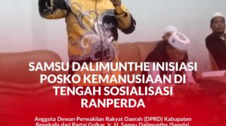 Anleg DPRD Kabupaten Bengkalis dari Partai Golkar, Ir. H. Samsu Dalimunthe