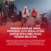 Sejumlah warga mengangkut peRatan dapur di dapur SPPG di Poso Pesisir Selatan, kabupaten Poso.