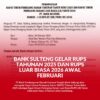 RUPS LB Bank Sulteng 2026