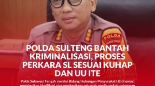 Kabid Humas Polda Sulawesi Tengah, Djoko Wienartono