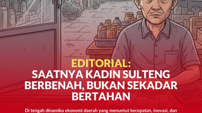 Pelaku usaha lesu, perekonomian sulit.