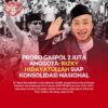 Ketua Umum DPP PROBO, M. Rizky Hidayatullah.