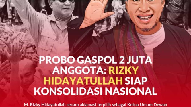 Ketua Umum DPP PROBO, M. Rizky Hidayatullah.