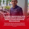 Salah satu Calon Kepala Desa Barang, Adrianus Paju