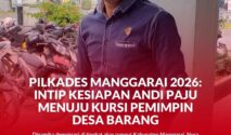 Salah satu Calon Kepala Desa Barang, Adrianus Paju