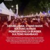 Suasana Bank Sulteng dibanjiri pengunjung saat Bukber Sulteng Nambaso