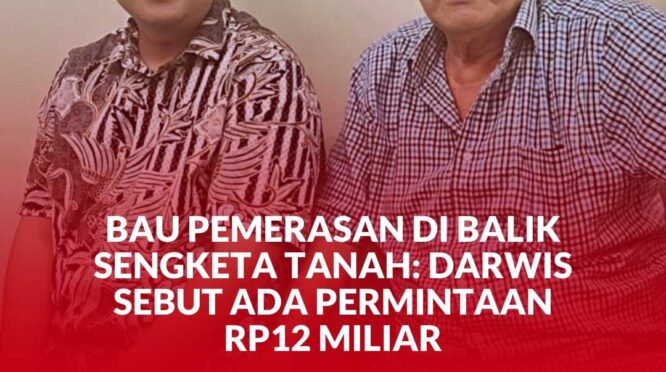 Darwis Mayeri bersama Kuasa Hukumnya, Jonathan Salam, SH., M.H