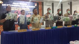 Satuan Reserse Narkoba Polres Asahan kembali mengungkap kasus peredaran narkotika dalam jumlah besar