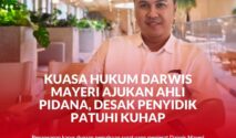 Kuasa Hukum Darwis Mayeri, Jonathan Salam, S.H., M.H
