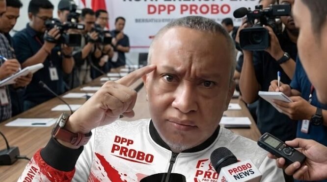 Ketua Umum PROBO, M. Rizky Hidayatullah.