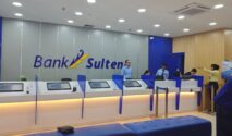 Wajah baru lobby Bank Sulteng.