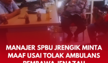 MADAS SEDARAH bersama Masyarakat Jrengik saat mendatangi SPBU dan ditemui oleh pihak penanggung jawab.
