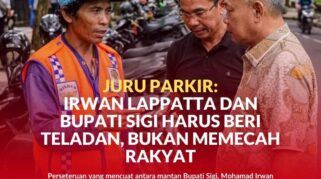 Juru Parkir Menasehati Irwan Lapatta dan Rizal Intjenae