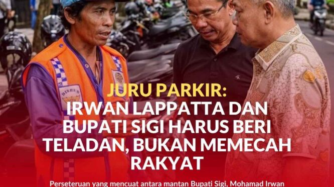 Juru Parkir Menasehati Irwan Lapatta dan Rizal Intjenae