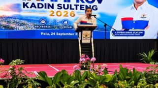Ketua Umum KADIN Sulteng, Gufran Ahmad.