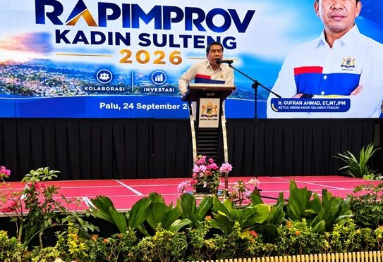 Ketua Umum KADIN Sulteng, Gufran Ahmad.