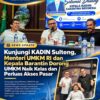 Suasana keseruan di sharing Pengurus KADIN Sulteng bersama Kepala Barantin, Abdul Kadir Karding dan Menteri UMKM RI, Maman Abdurahman.