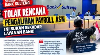 Seruan Tolak Payroll ASN pindah dari bank BPD