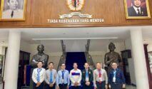 Ketua Umum Kadin Sulteng, Gufran Ahmad beserta Pengurus Kadin Sulteng dikegiatan Lemhanas