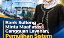 Rirektur Utama Bank Sulteng, Hj. Ramiyatie