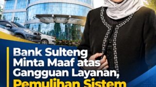 Rirektur Utama Bank Sulteng, Hj. Ramiyatie