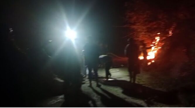 Karhutla Kecamatan Lore Utara, Kabupaten Poso yang sempat ancam Warga