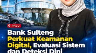 Rirektur Utama Bank Sulteng, Hj. Ramiyatie.