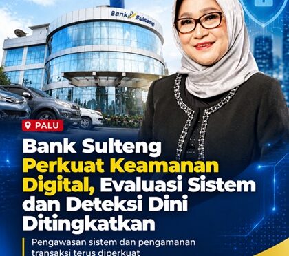 Rirektur Utama Bank Sulteng, Hj. Ramiyatie.