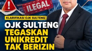 Kepala OJK Provinsi Sulawesi Tengah, ​Bonny Hardi Putra.