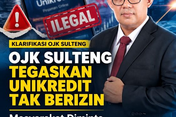 Kepala OJK Provinsi Sulawesi Tengah, ​Bonny Hardi Putra.